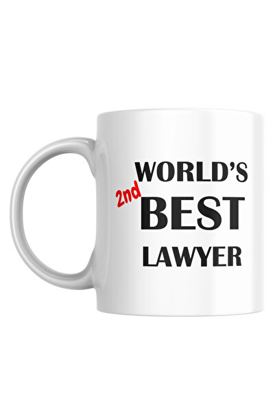 Texclusive World Best 2Nd Lawyer Mug Special for Lawyers Funny Mug Coffee Mug