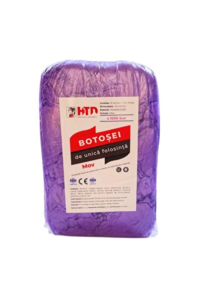 MEDİKAL Set of 1000 Single-Use Boots, Purple