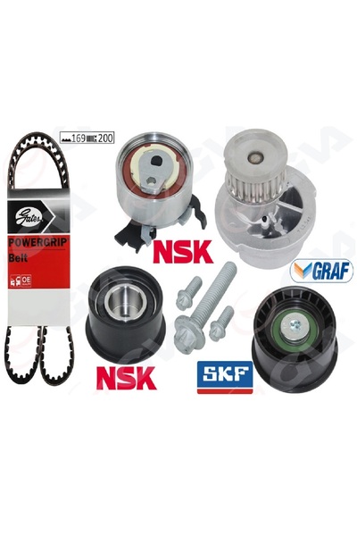 GVA DEVİRDAİMLİ TRİGER SETİ ASTRA F-CORSA B-VECTRA B 1.4i-1.6i-1.8i 16V X14XE...