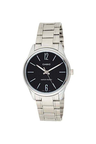 Casio Women's Stainless Steel Analog Watch LTP V005D 1B - 28 mm - Silver