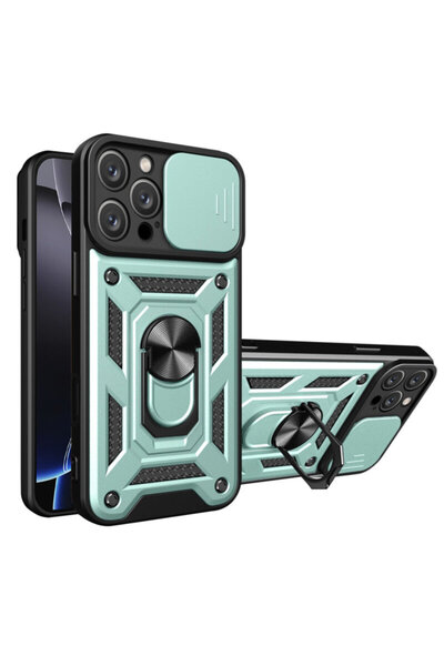 Techsuit Carcasă de protecție pentru cameră iPhone 16 Pro, seria CamShield, v...