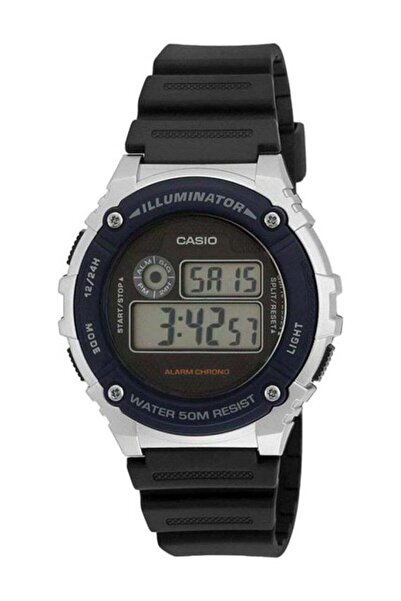Casio Men's Sports Digital Watch W-216H-2AVDF - 44 mm - Black