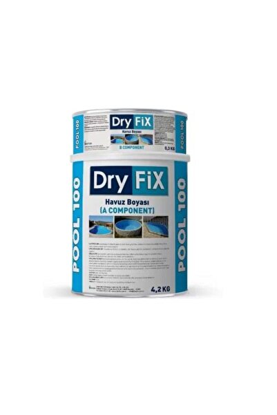 Dryfix PooL100 Havuz Boyası Mavi 4.5 Kg