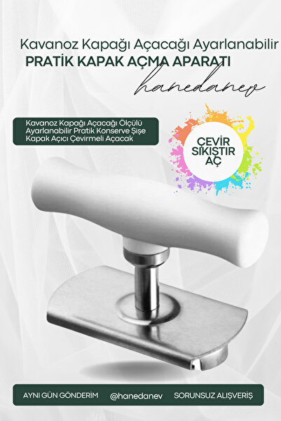 Hanedanev Jar Lid Opener Measured Adjustable Practical Can Bottle Lid Opener ...