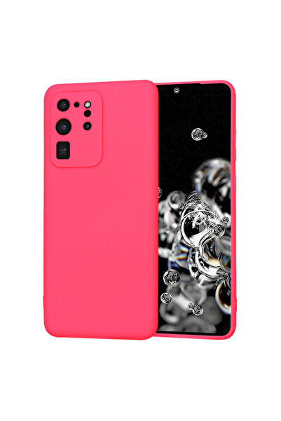 Techsuit Husă din silicon pentru Samsung Galaxy S20 Ultra 4G SoftFlex, fuchsia