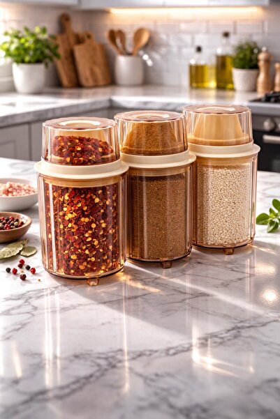 decorev 3-Piece Food Storage Container 900 ml