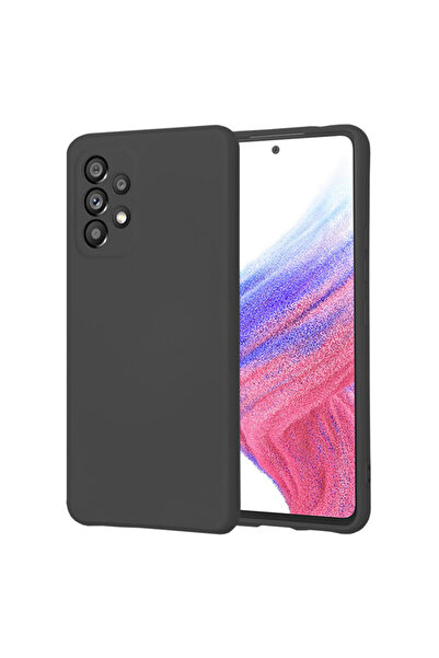 Techsuit Silicone Case for Samsung Galaxy A53 5G SoftFlex, Black