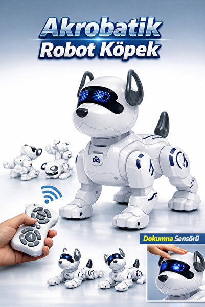 ZİVENTA Uzaktan Kumdanlı Full Fonksiyonlu Sesli Işıklı Sensörlü Selamlaşan Şı...