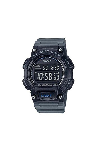 Casio Men's Rubber Digital Watch W-736H-8BVDF - 43 mm - Black