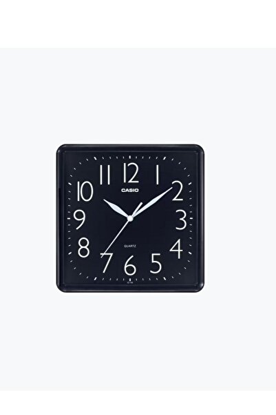 Casio Wall Clock Home Décor Analog Square Shape Black Dial