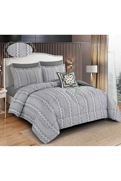 BRANDER Summer bed sheet set for a single and a half, 5 pieces, made of micro...