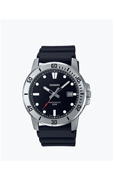 Casio Men's Analog Display Black Dial Watch MTP-VD01-1EVUDF