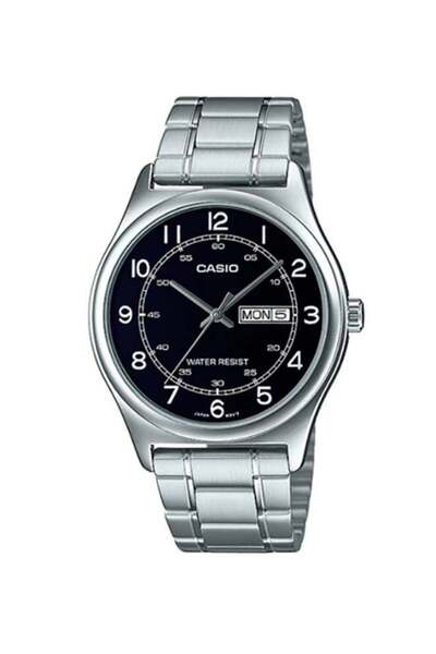 Casio Men's Stainless Steel Analog Wrist Watch MTP-V006D-1B2UDF - 33 mm - Silver