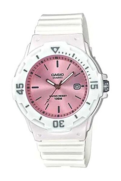 Casio Women's Water Resistant Analog Watch LRW-200H-4E3VDF White