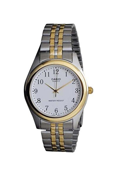 Casio Women's Stainless Steel Analog Watch LTP-1129G-7BRDF - 30 mm - Silver/Gold