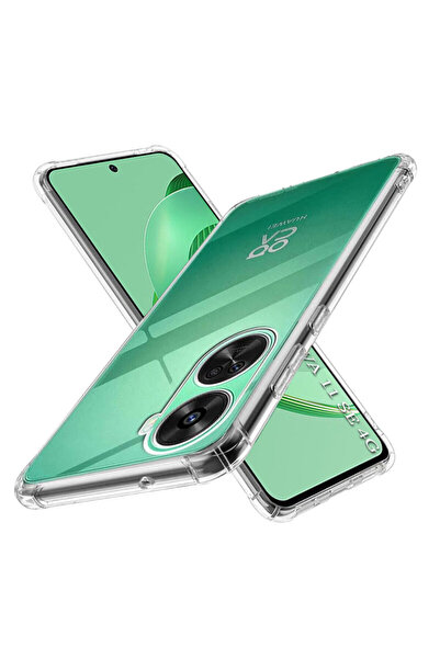 Techsuit Husă din silicon transparentă rezistentă la șocuri pentru Huawei Nov...