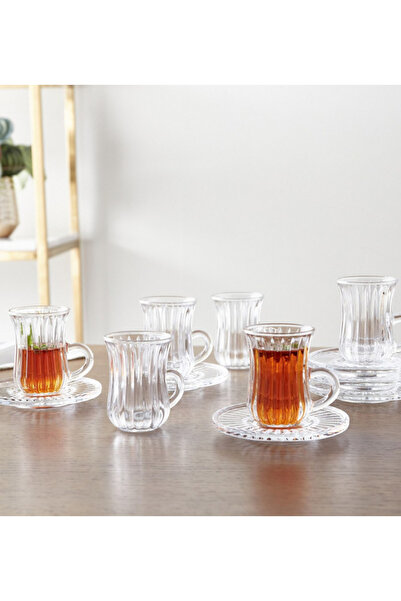 Generic Carmen 12-Piece Istikan and Saucer Set - 115 ml