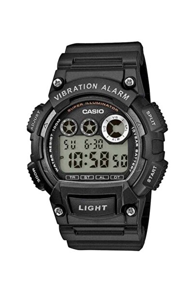 Casio Men's Resin Digital Watch W-735H-1AV - 47 mm - Black