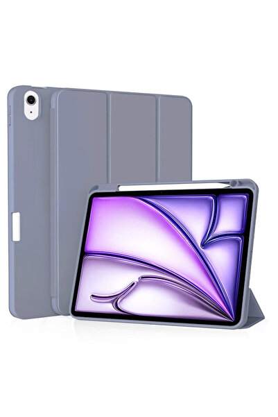 Techsuit Stilou flexibil cu trei pliante pentru iPad Air 11 (2024), violet