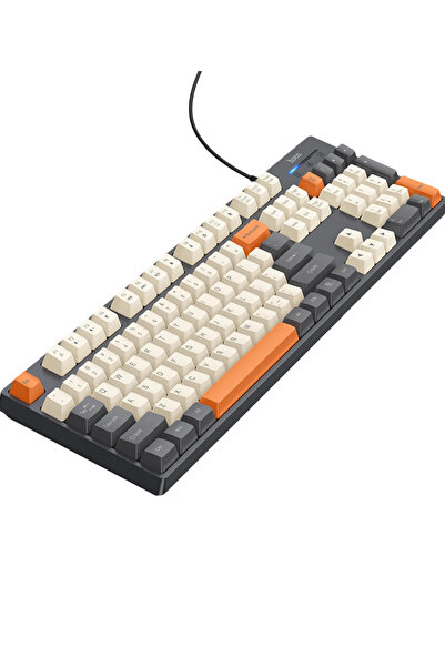 hoco. GM61 Murphy 3 Renk Tasarımlı Kablolu Klavye - Gri