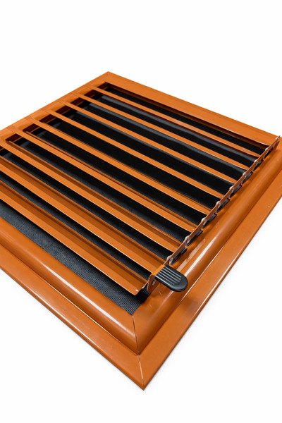 Doğuş Life Brown Aluminum Surface Grille Bathroom Wc Shutter Ventilation 50X50
