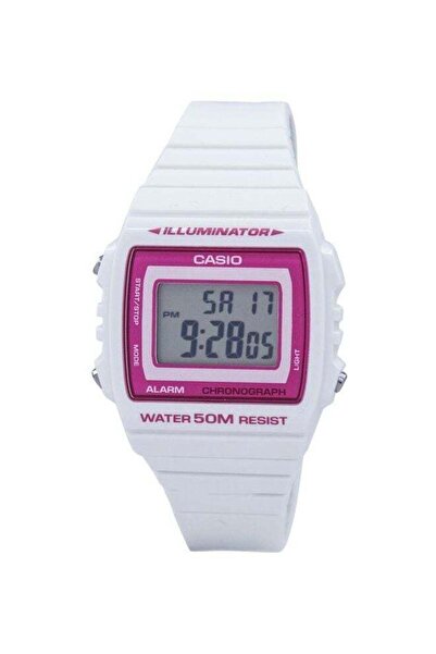 Casio Resin Digital Wrist Watch W-215H-7A2VDF - 41 mm - White
