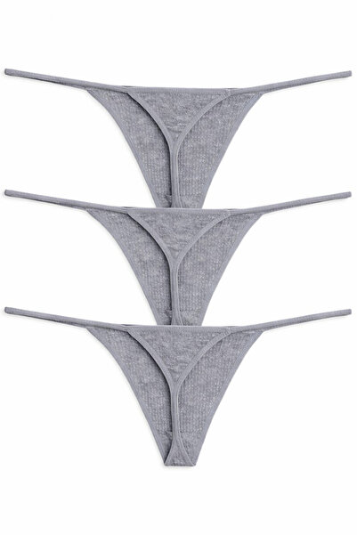 Vanilya Secret String tanga P Pamuk 3-dijelna