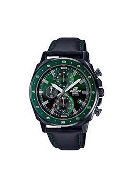 Casio Men's Azzam Leather Watch Efv-600Cl-3Avudf