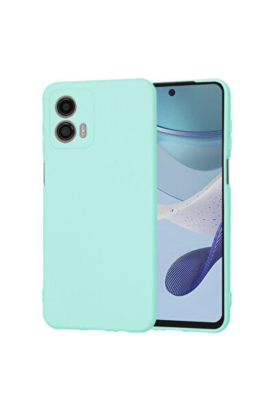 Techsuit Θήκη σιλικόνης για Motorola Moto G53 SoftFlex, τυρκουάζ