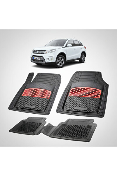 TEAMCAR Πατάκια δαπέδου Suzuki Vitara 3 Συμβατά Grand Vitara SUV 2005-2015 | ...