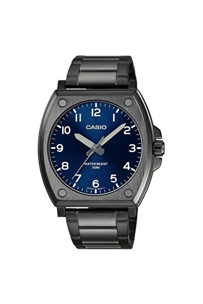 Casio Men's Watch MTP-E730B-2A Standard Analog Black Ion Plated Case