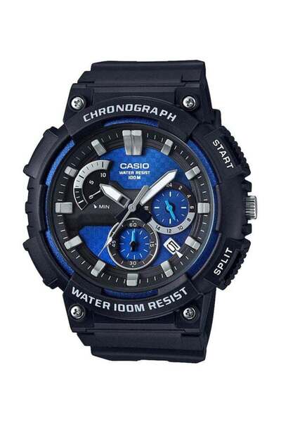 Casio Men's Youth Series Chronograph Watch MCW-200H-2AVDF - 56 mm - Black