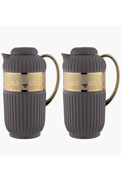 Generic طقم ترمس من قطعتين من السيف إليانا - 1 لتر