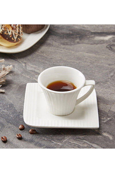 Generic Ripple Cup and Saucer Set