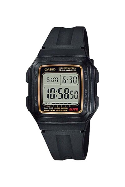 Casio Men's Classic Digital Watch F-201WA-9A - 34 mm - Black