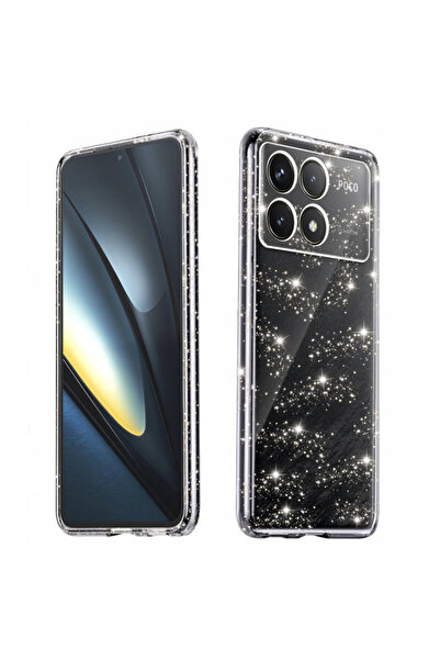 Techsuit Калъф SparkleSkin за Xiaomi Poco F6 Pro, прозрачен