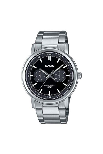 Casio Men's Watch MTP-E335D-1E Stainless Steel Band Mineral Glass