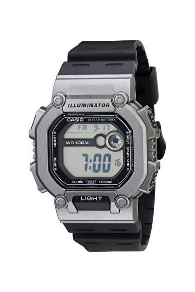 Casio Men's Wrist Watch Water Resistant Hexagon Resin Digital W-737H-1A2 - 46...