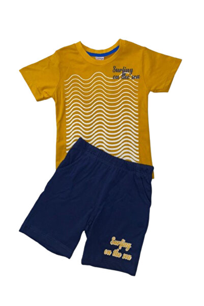GENERAL Boys' T-shirt and shorts set with a modern and stylish design - sizes...