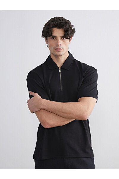 LC Waikiki Nevavm with a Difference Polo Collar Men's T-Shirt