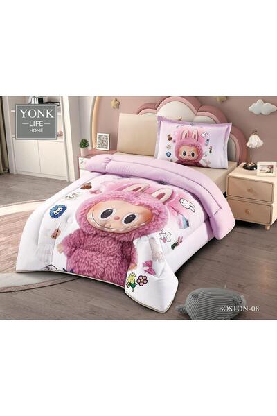 YONK Children's Microfiber Bedding Set with Designs - High Quality and Softne...