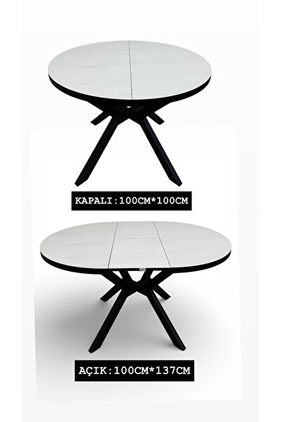 ROYALİSA TABLE CHAİR LOFT AÇILIR MUTFAK MASASI