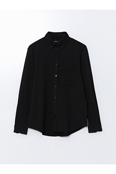 LC Waikiki Ozmarka New Season Regular Fit Long Sleeve Oxford Men's Shirt