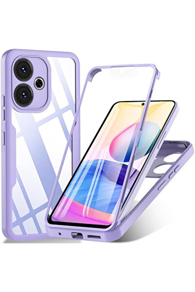 Techsuit 360° Case for Xiaomi Redmi 13 ColorVerse, Purple