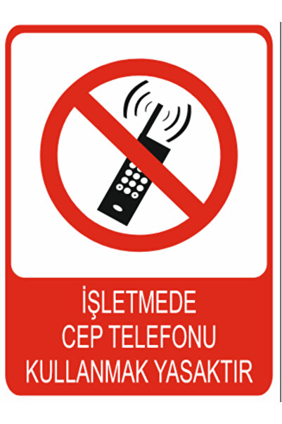 HiperAD Reklam من يوبق عليه منع استخدام الهاتف المحمول في الأعمال التجارية DE...