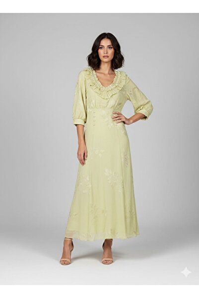 Pyramid masterpieces Women's soft lemon dress