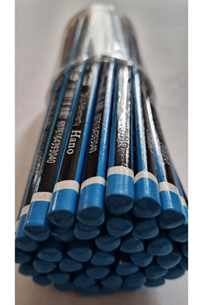 Modellino 40-Piece Jar Hano Hb-2 Wood Pencil Triangular Neon Coral Pencil