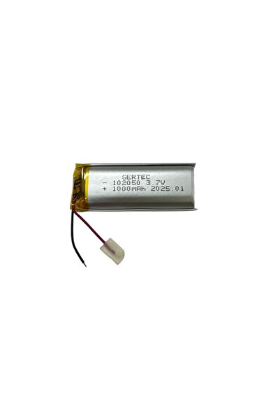 Angel Of Life 102050 3.7V 1000mAh Li-Polymer Pil (Devreli/1.5A)