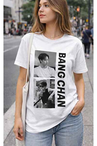 barsdepo Футболка з принтом BANG CHAN, PREMIUM якість, унісекс, для дітей/дор...