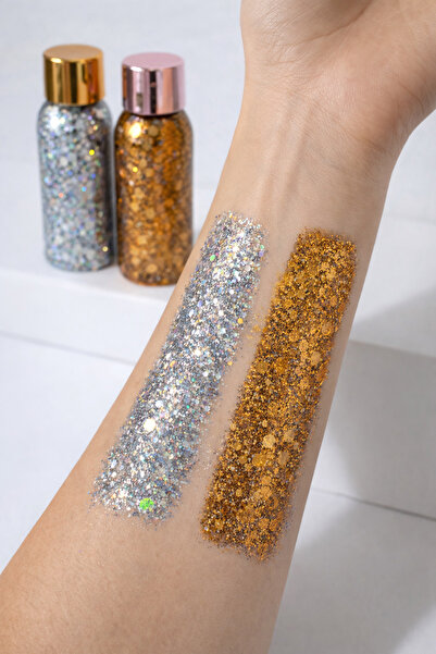 Lesvip's 2'LiJel Formlu Face And Body Glitter Pırıltılı Sim